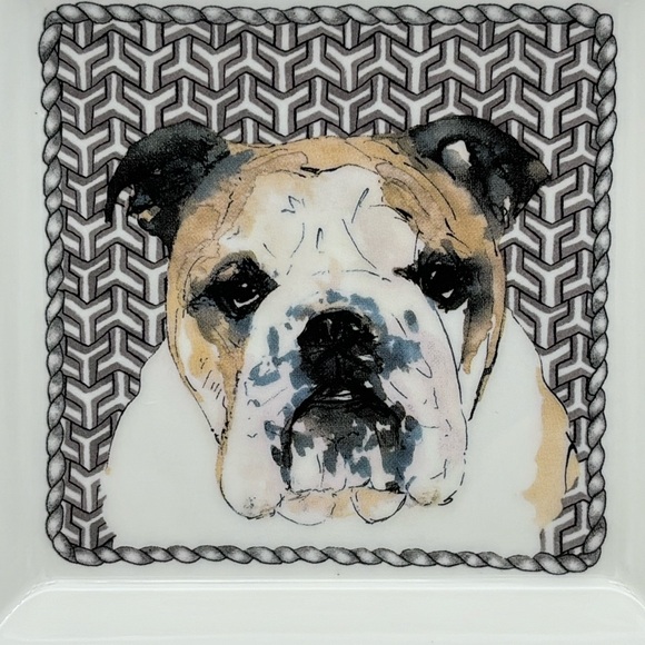 Gien "Virgile" Darling Dog Large Candy Tray - Picture 2 of 6